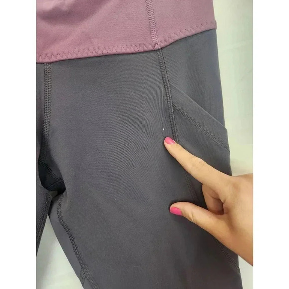 Lululemon Run Full Tilt Crop Leggings Black Size 6 - Picture 9 of 9